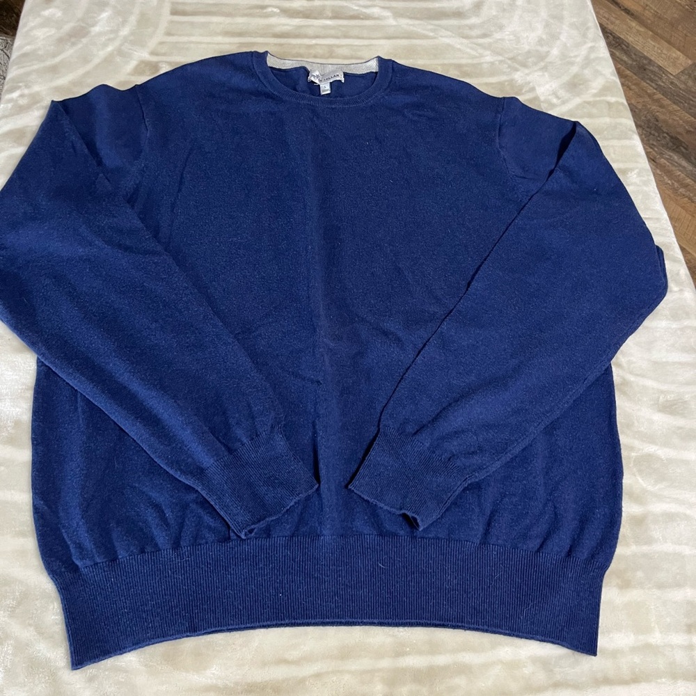 Peter Millar Large Men's Blue Sweater